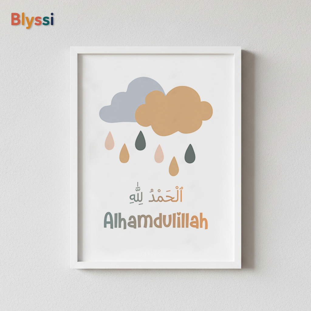 Tasbeeh-e-Fatima Nursery Wall Art