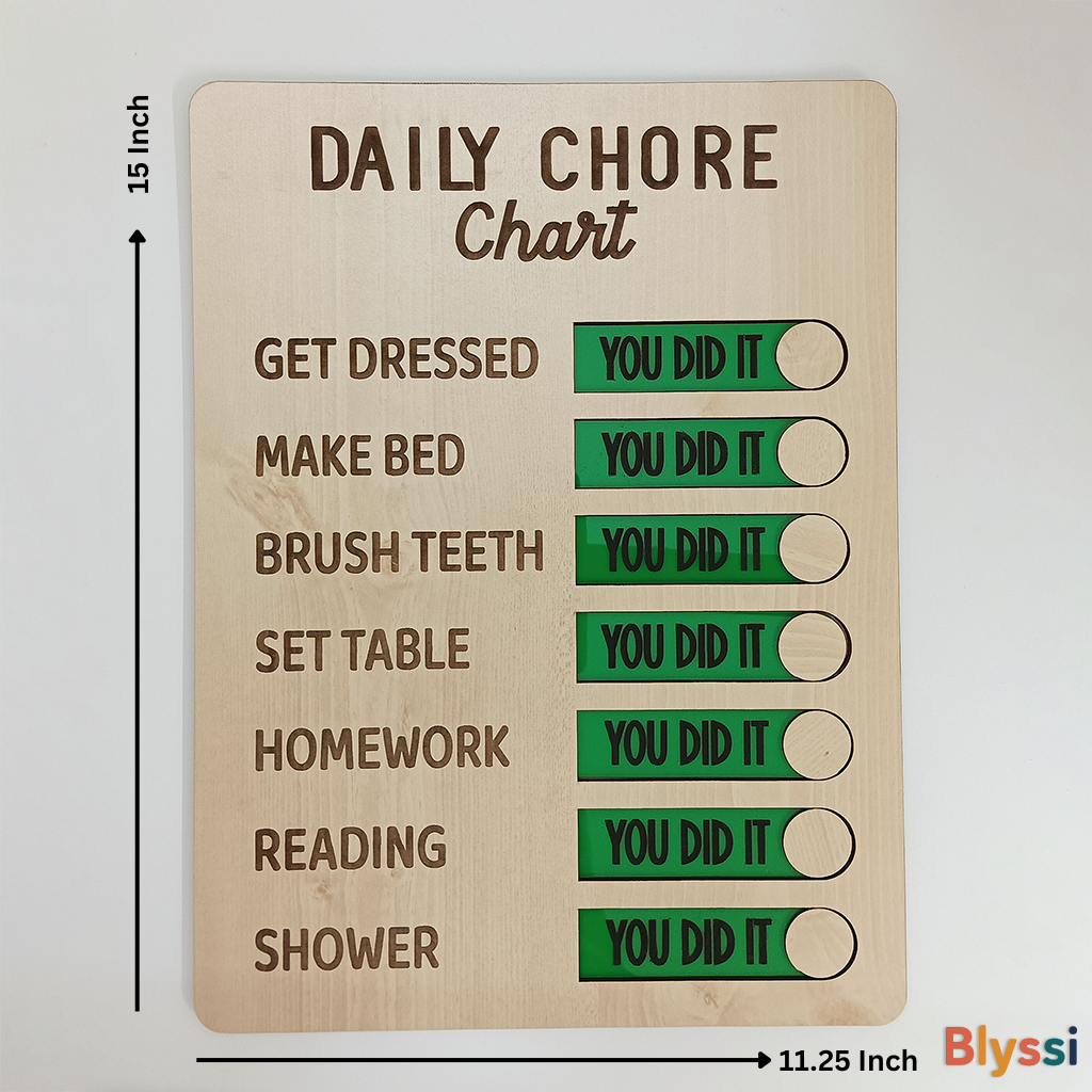 🌟 Daily Chore Chart for Kids