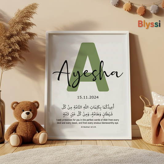 Customized Wall Art for Little Ones – Add Your Child’s Name